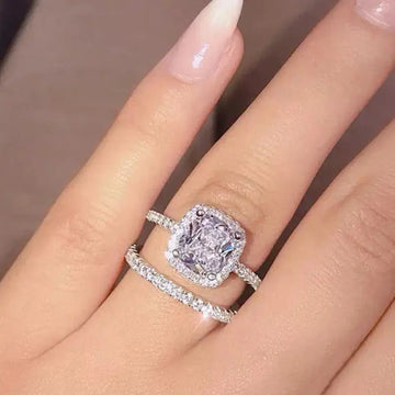 Shiny Rings with Golden Inlays